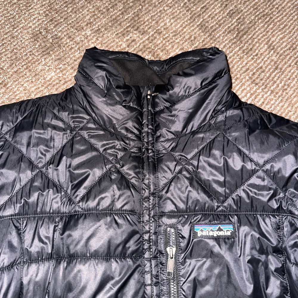 Patagonia Long Women’s puffer jacket.